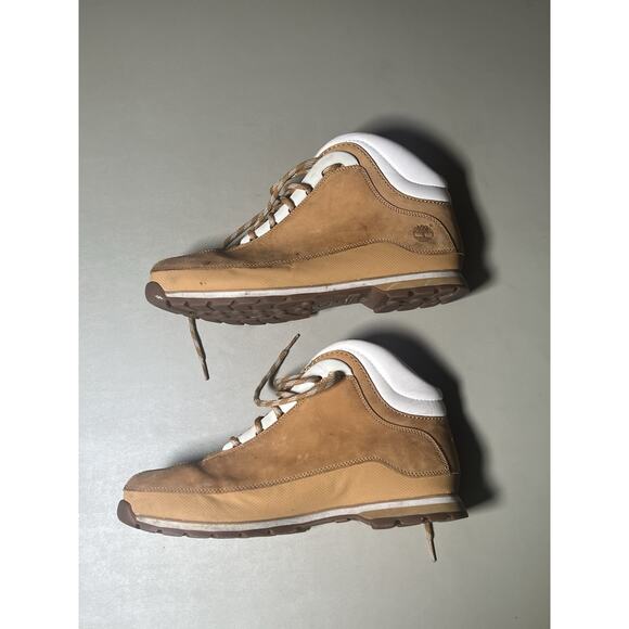 Timberland Euro Dub Boot Wheat Nubuck Leather Men’s 12 See All Photos - Picture 5 of 16